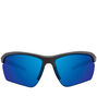 Epoch 7 Sports Sunglasses Mirror - Gray/Blue  | GNC